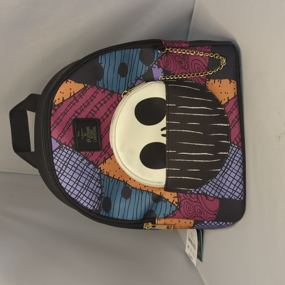 Nightmare Before Christmas Tim Burton Disney Mini Backpack NWT - Picture 2 of 11